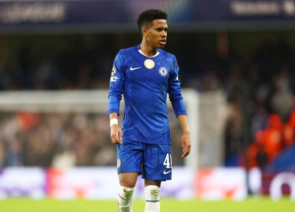 Chelsea v Pafos, UEFA Champions League, Stamford Bridge, London, UK - 21 01 2026 EstÃªvao of Chelsea in action during the UEFA Champions League home game against Pafos at Stamford Bridge London Stamford Bridge London GBR, UK NEWSPAPERS OUT Copyright: xMarkxGreenwoodx