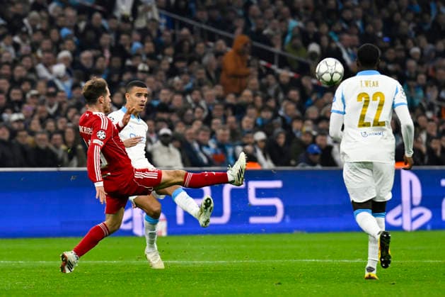 FOOTBALL : Olympique de Marseille VS Liverpool FC - UEFA Champions League - 21 01 2025 Mason Greenwood (OM) - UEFA Champions League match between Olympique de Marseille and Liverpool FC on January 21, 2026 at the Orange Velodrome Stadium in Marseille. MarseilleFrance  Copyright: xWilliamxCannarellax