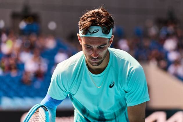 Lorenzo Musetti of Italy Australian Open tennis tournament, Day Five, Melbourne Park, Australia - 22 Jan 2026Melbourne Melbourne Park Victoria (VIC) Australia  Copyright: xRachelxBach Shutterstockx 16371208f