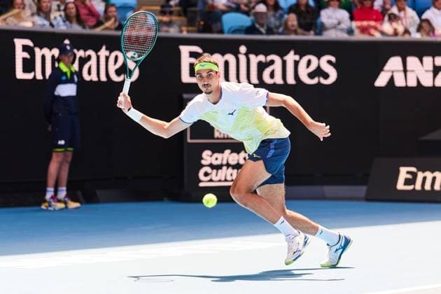 Lorenzo Sonego of Italy Australian Open tennis tournament, Day Five, Melbourne Park, Australia - 22 Jan 2026Melbourne Melbourne Park Victoria (VIC) Australia  Copyright: xRachelxBach Shutterstockx 16371208m