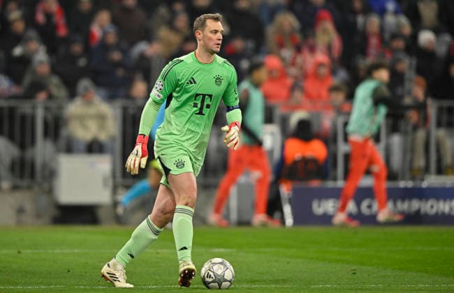Torwart Manuel Neuer FC Bayern Muenchen FCB (01) Aktion am Ball FC Bayern Muenchen FCB vs R. Union Saint-Gilloise Spieltag 7 21.01.2026 DFL REGULATIONS PROHIBIT ANY USE OF PHOTOGRAPHS AS IMAGE SEQUENCES AND OR QUASI-VIDEO FC Bayern Muenchen FCB vs R. Union Saint-Gilloise