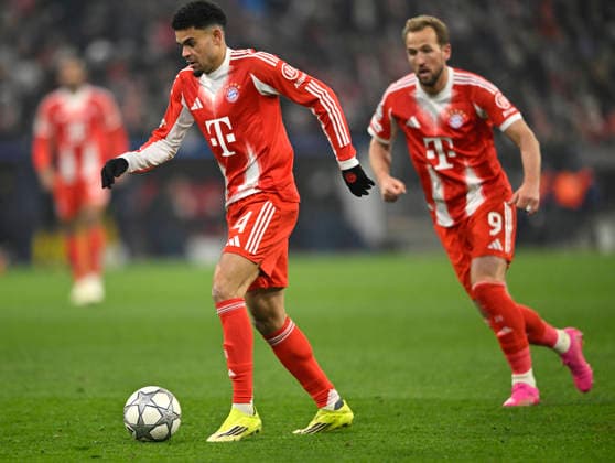 Luis Diaz FC Bayern Muenchen FCB (14) Aktion am Ball Harry Kane FC Bayern Muenchen FCB (09) FC Bayern Muenchen FCB vs R. Union Saint-Gilloise Spieltag 7 21.01.2026 DFL REGULATIONS PROHIBIT ANY USE OF PHOTOGRAPHS AS IMAGE SEQUENCES AND OR QUASI-VIDEO FC Bayern Muenchen FCB vs R. Union Saint-Gilloise