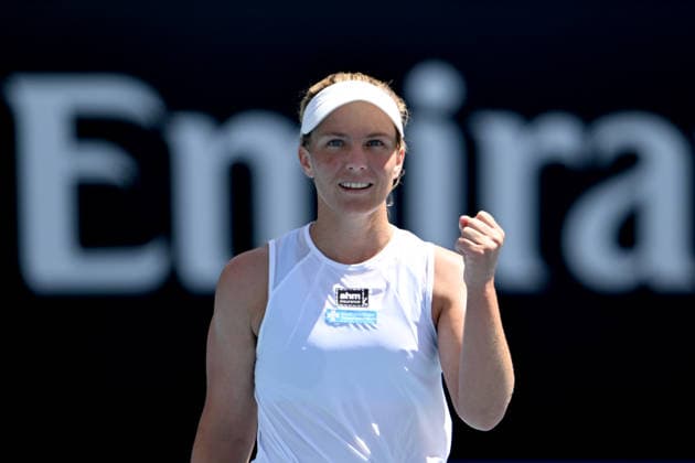 TENNIS AUSTRALIAN OPEN, Maddison Inglis of Australia during the Women™s 2nd round match against Laura Siegemund of Germany on day 5 of the 2026 Australian Open tennis tournament at Melbourne Park in Melbourne, Wednesday, January 22, 2026. ( NO ARCHIVING MELBOURNE VICTORIA AUSTRALIA  Copyright: xLUKASxCOCHx 20260122122978997054