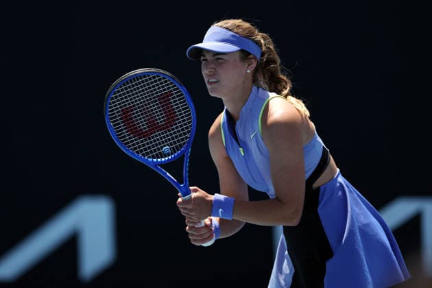 Anna Kalinskaya during her second round match Australian Open tennis tournament, Day Five, Melbourne Park, Australia - 22 Jan 2026Melbourne Melbourne Park Victoria (VIC) Australia  Copyright: xEllaxLing Shutterstockx 16371207ai