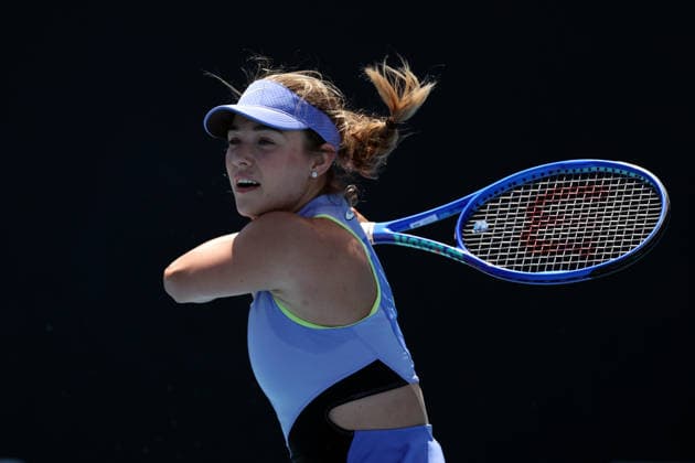 Anna Kalinskaya during her second round match Australian Open tennis tournament, Day Five, Melbourne Park, Australia - 22 Jan 2026Melbourne Melbourne Park Victoria (VIC) Australia  Copyright: xEllaxLing Shutterstockx 16371207af