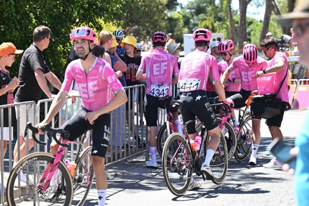 22-01-2026 Tour Down Under; Tappa 02 Norwood - Uraidla; 2026, Ef Education - Easypost; Uraidla; 
