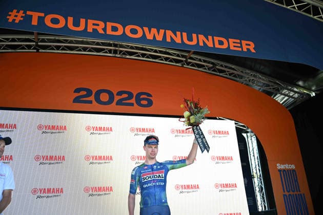 22-01-2026 Tour Down Under; Tappa 02 Norwood - Uraidla; 2026, Soudal - Quick Step; Reinderink, Pepijn; Uraidla; 