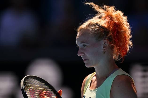 Katerina Siniakova during her second round match Australian Open tennis tournament, Day Five, Melbourne Park, Australia - 22 Jan 2026Melbourne Melbourne Park Victoria (VIC) Australia  Copyright: xEllaxLing Shutterstockx 16371207bv