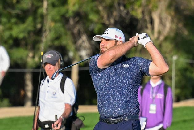 Hero Dubai Desert Classic 2026 in UAE DUBAI, UNITED ARAB EMIRATES - JANUARY 22: Tyrrell Hatton competes during the Hero Dubai Desert Classic 2026 at Emirates Golf Club in Dubai, United Arab Emirates on January 22, 2026. Waleed Zein Anadolu Dubai United Arab Emirates. Editorial use only. Please get in touch for any other usage.  Copyright: x2026xAnadoluxWaleedxZeinx