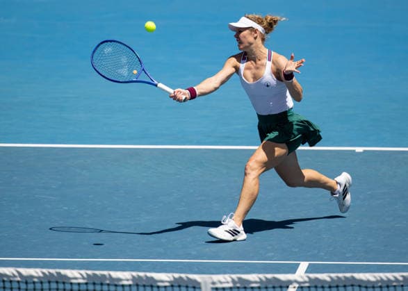 Laura Siegemund (GER), Australian Open 2026, Melbourne Park, Melbourne, Victoria, Australia. Copyright: xJuergenxHasenkopfx