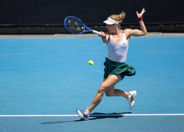 Laura Siegemund (GER), Australian Open 2026, Melbourne Park, Melbourne, Victoria, Australia. Copyright: xJuergenxHasenkopfx