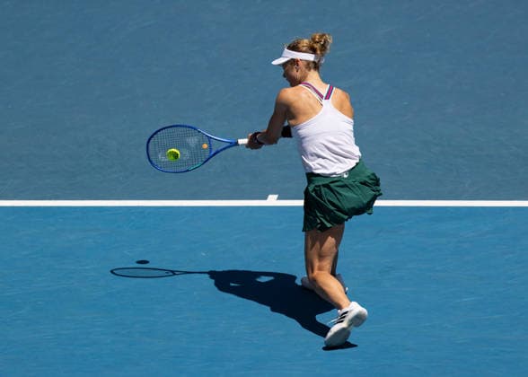 Laura Siegemund (GER), Australian Open 2026, Melbourne Park, Melbourne, Victoria, Australia. Copyright: xJuergenxHasenkopfx