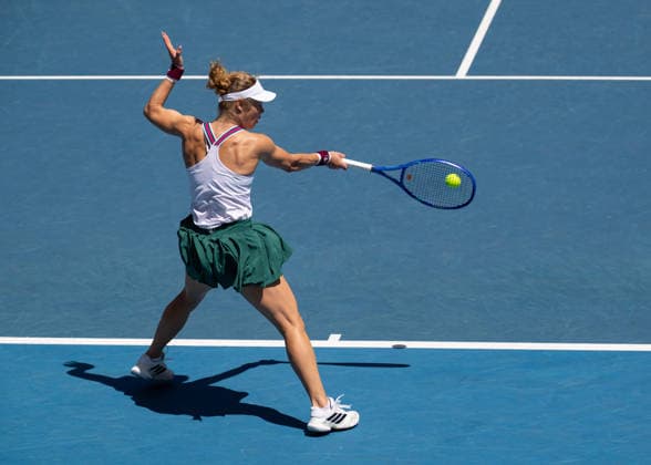 Laura Siegemund (GER), Australian Open 2026, Melbourne Park, Melbourne, Victoria, Australia. Copyright: xJuergenxHasenkopfx