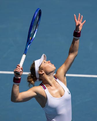 Laura Siegemund (GER), Australian Open 2026, Melbourne Park, Melbourne, Victoria, Australia. Copyright: xJuergenxHasenkopfx