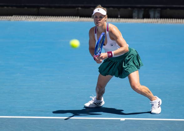 Laura Siegemund (GER), Australian Open 2026, Melbourne Park, Melbourne, Victoria, Australia. Copyright: xJuergenxHasenkopfx