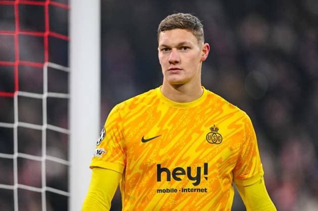 Torwart Kjell Scherpen (R. Union Saint-Gilloise) Looks on during the UEFA Champions League 2025 26 League Phase MD7 match between FC Bayern München and R. Union Saint-Gilloise at Football Arena Munich on January 21, 2026 in Munich, Germany. (Photo by Harry Langer DeFodi Images) -