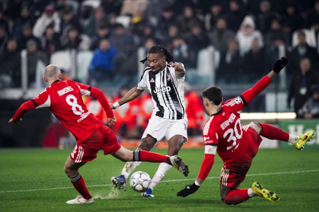Juventus FC v SL Benfica - UEFA Champions League Khephren Thuram of Juventus FC scores a goal during the UEFA Champions League 2025 26 league phase football match between Juventus FC and SL Benfica. Turin Italy Copyright: xNicolòxCampox