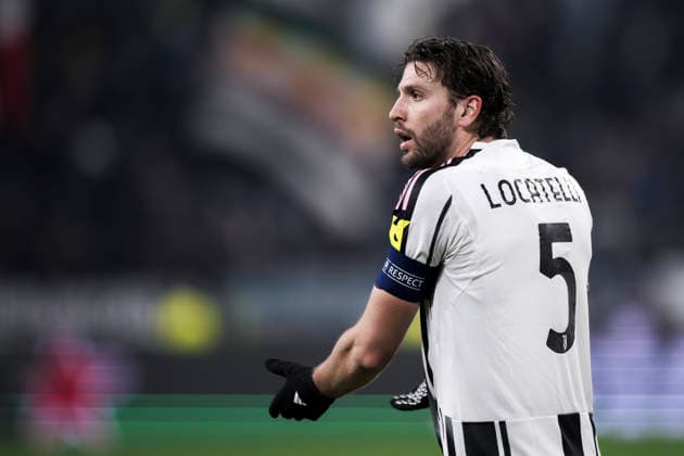 Juventus FC v SL Benfica - UEFA Champions League Manuel Locatelli of Juventus FC reacts during the UEFA Champions League 2025 26 league phase football match between Juventus FC and SL Benfica. Turin Italy Copyright: xNicolòxCampox