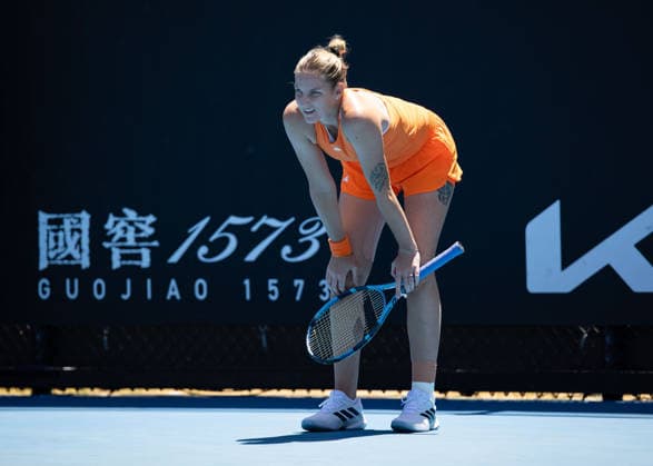 Karolina Pliskova CZE), Australian Open 2026, Melbourne Park, Melbourne, Victoria, Australia. Copyright: xJuergenxHasenkopfx