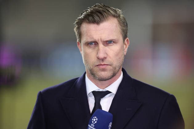21.01.2026, Fussball UEFA Champions League, Qarabag Agdam FK - Eintracht Frankfurt, v.l., Sportchef Markus Krösche (Eintracht Frankfurt) DFL DFB REGULATIONS PROHIBIT ANY USE OF PHOTOGRAPHS AS IMAGE SEQUENCES AND OR QUASI-VIDEO. xdcx Copyright: HMBxMedia Claus