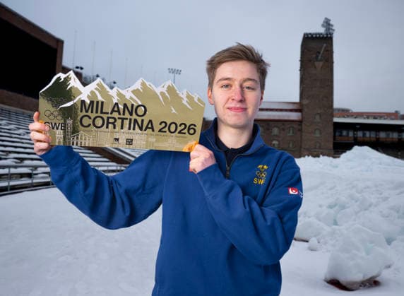 STOCKHOLM 20260122 Puckelpistakaren Elis Lundholm fick en av de sista svenska OS-platserna under torsdagen efter besked fran den Sveriges Olympiska KommittÃ (SOK). STOCKHOLM SVERIGE x10030x *** STOCKHOLM 20260122 Puckelpistakaren Elis Lundholm got one of the last Swedish Olympic places on Thursday after the Swedish Olympic Committee announced SOK STOCKHOLM SWEDEN x10030x  Copyright: xJonasxEkströmer TTx ELIS LUNDHOLM