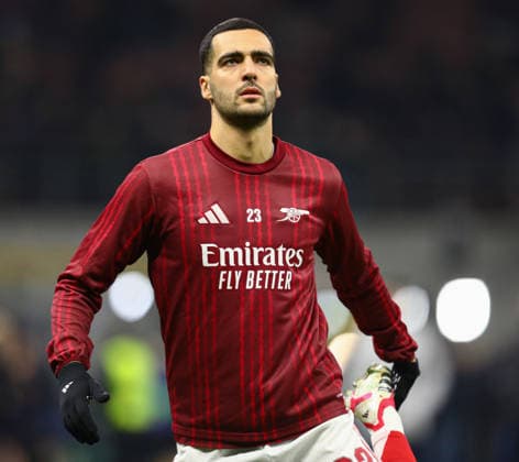 January 20, 2026, Milan, Lombardy, Italy: MIKEL MERINO 23 of Arsenal in the UEFA Champions League 2025 26 League Phase Day 7 game between FC INTER and ARSENAL FC at the Giuseppe Meazza Stadium in Milan, Italy. Arsenal won 3:1. Milan Italy - ZUMAc179 20260120_zep_c179_308 Copyright: xMickaelxChavetx