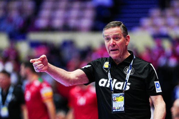 Alfred Gislason (Deutschland, Trainer) DEN, Deutschland vs. Portugal, Handball, EHF Europameisterschaft 2026, Hauptrunde, Spieltag 1, 22.01.2026 DEN, Deutschland vs. Portugal, Handball, EHF Europameisterschaft 2026, Hauptrunde, Spieltag 1, 22.01.2026 Herning Copyright: xEibner-Pressefoto MarcelxvonxFehrnx EP_MFN