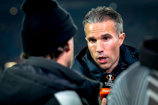 SC Feyenoord Rotterdam trainer Robin van Persie during the match SC Feyenoord Rotterdam vs SK Sturm Graz at the for the Europa League - League phase - Matchday 7 season 2025-2026 in ROTTERDAM, Netherlands on 22 january 2026, (photo by Marcel van Dorst EYE4images DeFodi Images) -
