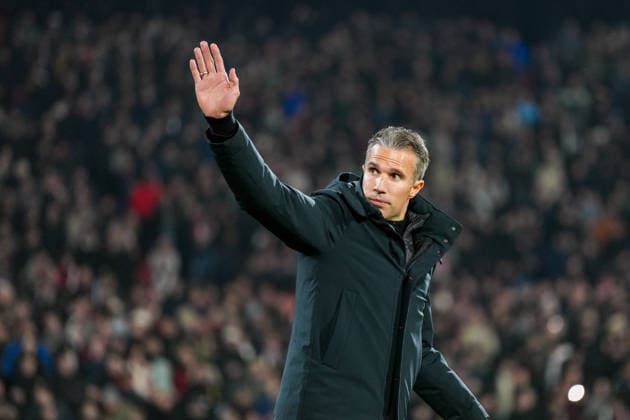 UEFA Europa League: Feyenoord v SK Sturm Graz Rotterdam - Head Coach Robin van Persie of Feyenoord during the seventh match of the UEFA Europa League 2025 2026. The match is set between Feyenoord and SK Sturm Graz at Stadion Feijenoord De Kuip on 22 January 2026 in Rotterdam, The Netherlands. Copyright: xYannickxVerhoevenx