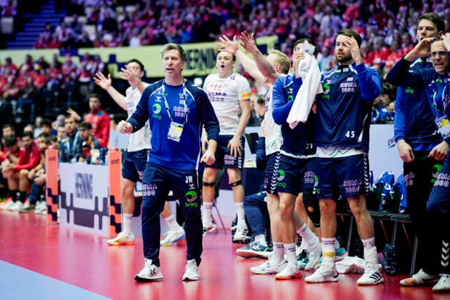 Handball European Championship 2026 Spain Norway Herning, Denmark 20260122 Norway s national team manager Jonas Wille during the European Championship handball match between Spain and Norway at Boxen arena in Herning Photo Stian Lysberg Solum NTB Herning Denmark EDITORIAL USE ONLY RESTRICTED USE FOR BETTING COMPANIES  Copyright: xStianxLysbergxSolumx xNTBx