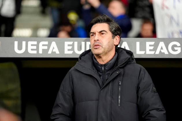Schweiz: UEFA Europa League 2025 26, BSC Young Boys vs Olympique Lyonnais - Stadion Wankdorf, Bern: head coach Paulo Fonseca (Lyon) vor dem Spiel Bern Stadion Wankdorf Bern Schweiz Copyright: xKjetilxWaberx