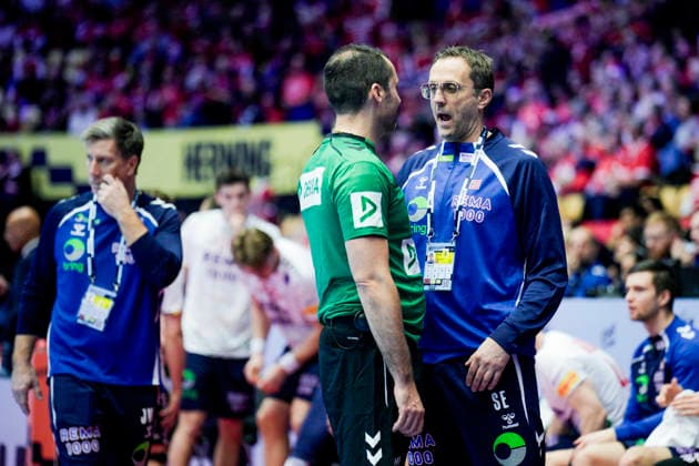 Handball European Championship 2026 Spain Norway Herning, Denmark 20260122 Norway s goalkeeper coach Steinar Ege during the European Championship handball match between Spain and Norway at Boxen arena in Herning Photo Stian Lysberg Solum NTB Herning Denmark EDITORIAL USE ONLY RESTRICTED USE FOR BETTING COMPANIES  Copyright: xStianxLysbergxSolumx xNTBx