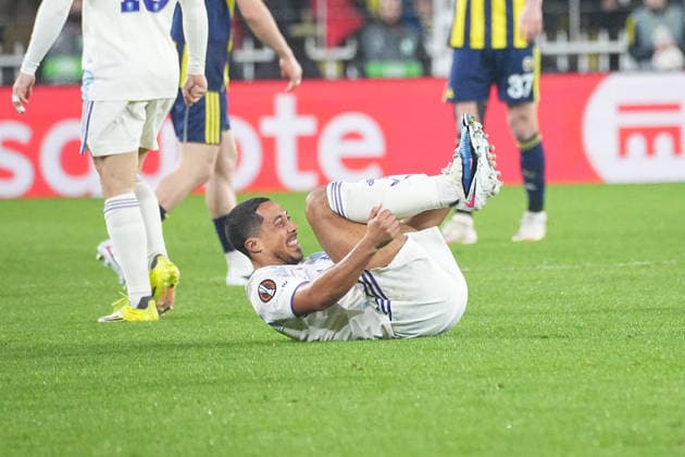 ISTANBUL, TURKEY - JANUARY 22: Youri Tielemans of Aston Villa during the UEFA Europa League 2025 26 League Phase MD7 match between Fenerbahce SK and Aston Villa FC at Fenerbahce Sükrü Saracoglu Spor Kompleksi Chobani Stadium on January 22, 2026 in Istanbul, Turkey. Istanbul Turkey Copyright: xSeskimphotox FBahce-AVilla-220126 (11)
