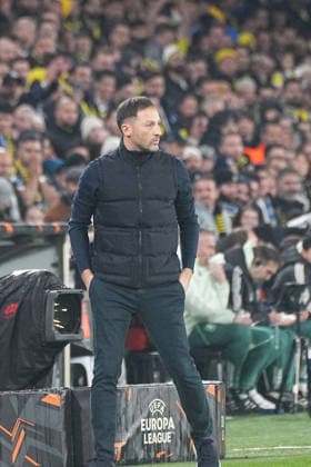 ISTANBUL, TURKEY - JANUARY 22: Coach Domenico Tedesco of Fenerbahce during the UEFA Europa League 2025 26 League Phase MD7 match between Fenerbahce SK and Aston Villa FC at Fenerbahce Sükrü Saracoglu Spor Kompleksi Chobani Stadium on January 22, 2026 in Istanbul, Turkey. Istanbul Turkey Copyright: xSeskimphotox FBahce-AVilla-220126 (13)