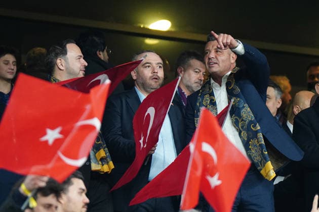 ISTANBUL, TURKEY - JANUARY 22: President Sadettin Saran of Fenerbahce during the UEFA Europa League 2025 26 League Phase MD7 match between Fenerbahce SK and Aston Villa FC at Fenerbahce Sükrü Saracoglu Spor Kompleksi Chobani Stadium on January 22, 2026 in Istanbul, Turkey. Istanbul Turkey Copyright: xSeskimphotox FBahce-AVilla-220126 (33)
