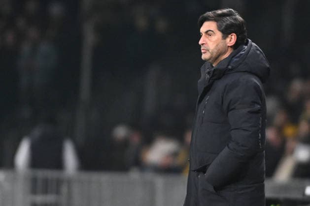 BERN, SWITZERLAND - JANUARY 22: Coach Paulo Fonseca of Olympique Lyonnais in action during the UEFA Europa League 2025 26 League Phase MD7 match between BSC Young Boys and Olympique Lyonnais at Stadion Wankdorf on January 22, 2026 in Bern, Switzerland. Bern Stadion Wankdorf Bern Switzerland Copyright: xJustPictures.ch ManuelxWinterbergerx jp-en-EuSpIm-MWI_6699
