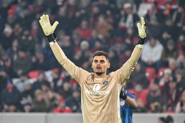 Roi Mishpati (Maccabi Tel Aviv FC, 90) mit Gestik. GER, SC Freiburg - Maccabi Tel Aviv, Fussball, Europa League, 7. Spieltag, Saison 2025 2026, 22.01.2026 GER, SC Freiburg - Maccabi Tel Aviv, Fussball, Europa League, 7. Spieltag, Saison 2025 2026, 22.01.2026 Freiburg Copyright: xEibner-Pressefoto ThomasxHessx EP_THS