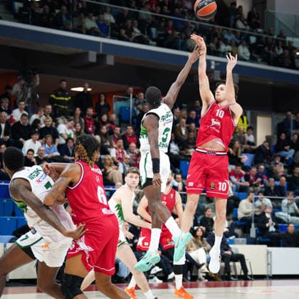 EA7 Emporio Armani Milano vs. Zalgiris Kaunas, pictured: Leandro Bolmaro (EA7 Emporio Armani Milano)  Copyright: xSimonexLucarellix xipa-agency.netx xSimonexLucarellix IPA_Agency_IPA70428750