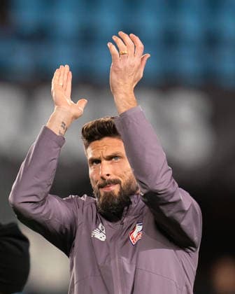 ESP: RC Celta - LOSC Lille. UEFA Europa League. Matchday 7. Olivier Giroud of LOSC Lille during the UEFA Europa League match, between RC Celta and LOSC Lille, Matchday 7, Balaidos Stadium on January 22, 2026 in Vigo, Spain. kpng Copyright: xPedroxMinax xPRESSINx PM_260122_CEL_LIL_006