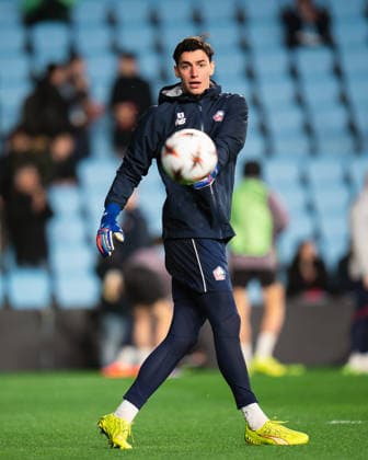 ESP: RC Celta - LOSC Lille. UEFA Europa League. Matchday 7. Berke Ozer of LOSC Lille during the UEFA Europa League match, between RC Celta and LOSC Lille, Matchday 7, Balaidos Stadium on January 22, 2026 in Vigo, Spain. kpng Copyright: xPedroxMinax xPRESSINx PM_260122_CEL_LIL_008