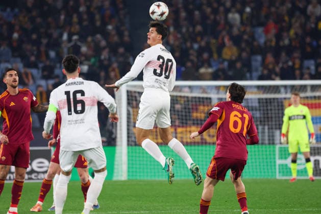 Roma vs Stoccarda Chema Andres (VfB Stuttgart) During the 2025 26 Europa League football match between Roma and Stuttgart on January 22, 2026 at the Stadio Olimpico in Rome. Photo: Roma stadio Olimpico Roma Italia Copyright: xFABIOxSASSOxFabioxSassox Roma Stoccarda2026_01_22Fabio Sasso4610