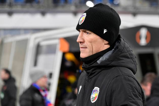 Plzen coach Martin Hysky prior to the European League of 7th round match Viktoria Plzen vs FC Porto, Pilsen, Czech Republic, January 22, 2026. (CTKxPhoto MiroslavxChaloupka) CTKPhotoP2026012210773  CTKPhotoP2026012210773