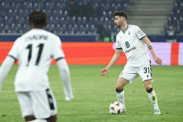 SOCCER - UEFA EL, RBS vs Basel SALZBURG,AUSTRIA,22.JAN.26 - SOCCER - UEFA Europa League, Red Bull Salzburg vs FC Basel. Image shows Dominik Schmid (Basel).  GEPAxpictures xDavidxGeieregger