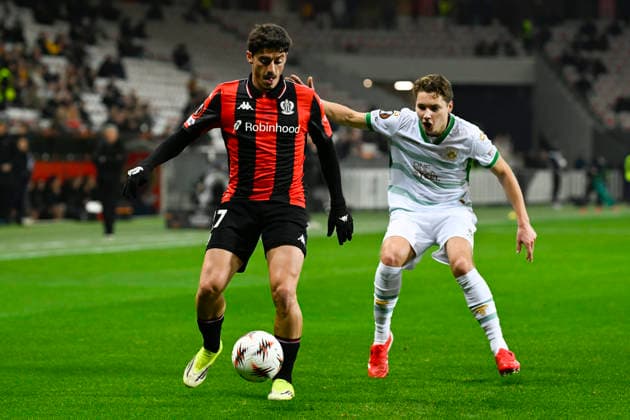 FOOTBALL : OGC Nice VS - Go Ahead Eagles - UEFA Europa League - 22 01 2025 Charles Vanhoutte (OGCN) - UEFA Europa League match between OGC Nice and Go Ahead Eagles on January 22, 2026 at the Allianz Riviera Stadium in Nice. NiceFrance  Copyright: xWilliamxCannarellax