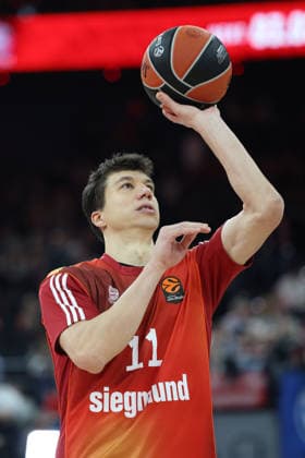 Vladimir Lucic (FC Bayern Basketball, 11), GER, FC Bayern Basketball vs. Valencia Basket, Basketball, Euroleague, 24. Spieltag, Saison 2025 2026, 22.01.2026, GER, FC Bayern Basketball vs. Valencia Basket, Basketball, Euroleague, 24. Spieltag, Saison 2025 2026, 22.01.2026 Muenchen Copyright: xEibner-Pressefoto JennixMaulx EP_JML
