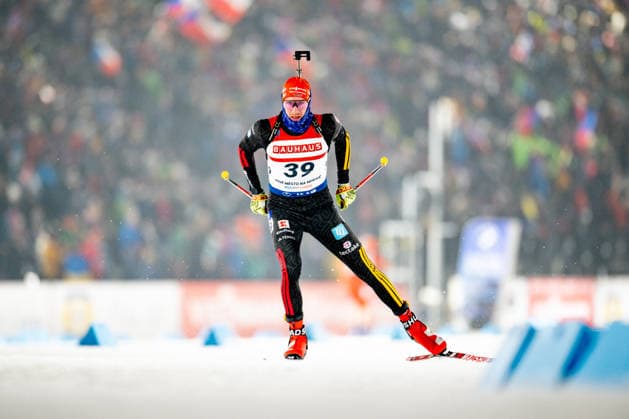 BIATHLON - IBU WC Nove Mesto NOVE MESTO,CZECH REPUBLIC,22.JAN.26 - BIATHLON - IBU World Cup, 15km short individual, men. Image shows Johannes Kuehn (GER).  GEPAxpictures xAlexanderxSolc