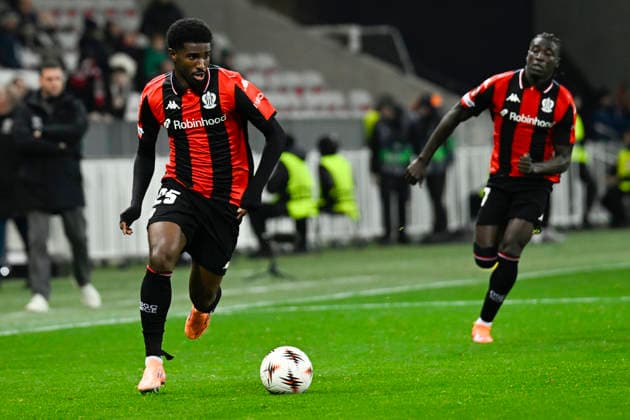 FOOTBALL : OGC Nice VS - Go Ahead Eagles - UEFA Europa League - 22 01 2025 Mohamed-Ali Cho (OGC Nice) - UEFA Europa League match between OGC Nice and Go Ahead Eagles on January 22, 2026 at the Allianz Riviera Stadium in Nice. NiceFrance  Copyright: xWilliamxCannarellax