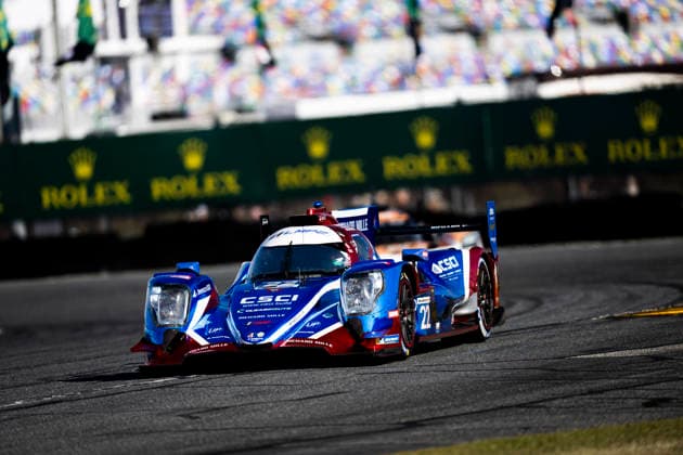 AUTO - 24 HOURS OF DAYTONA 2026 22 GOLDBURG Daniel (usa), DI RESTA Paul (gbr), LINDH Rasmus (swe), SAUCY Gregoire (che), United Autosport USA, ORECA LMP2 07, 22, action during the Rolex 24 at Daytona 2026, 1st round of the 2026 IMSA WeatherTech SportsCar Championship, from January 22 to 25, 2026 on the Daytona International Speedway in Daytona Beach, Florida, United States of America - Daytona BeachUnited States  Copyright: xFabrizioxBoldonix