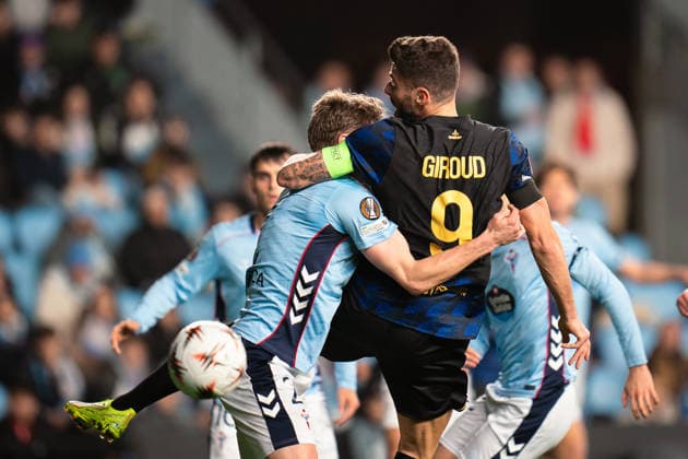 ESP: RC Celta - LOSC Lille. UEFA Europa League. Matchday 7. Olivier Giroud of LOSC Lille during the UEFA Europa League match, between RC Celta and LOSC Lille, Matchday 7, Balaidos Stadium on January 22, 2026 in Vigo, Spain. kpng Copyright: xPedroxMinax xPRESSINx PM_260122_CEL_LIL_028