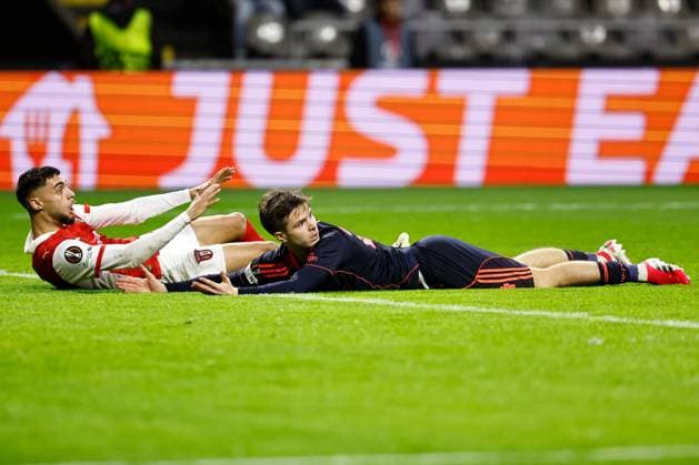 James McAtee of Nottingham Forest is brought down in the penalty area and a penalty is given Braga v Nottingham Forest, UEFA Europa League, Group Stage, Football, Braga Municipal Stadium, Braga, Portugal - 22 Jan 2026Braga Braga Municipal Stadium Portugal EDITORIAL USE ONLY No use with unauthorised audio, video, data, fixture lists, club league logos or live services. Online in-match use limited to 120 images, no video emulation. No use in betting, games or single club league player publications.  Copyright: xRubenxAlbarran Shutterstockx 16348423bn